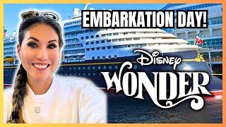 Disney Wonder 2024 | BEST Day 1 despite issues! | Stateroom Tour | Prima Notte at PALO & MORE! 