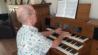 Alex den Boer speelt Trumpet Voluntary van John Stanley Mullerorgel, Haarlem (Sampleset)