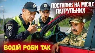  ВІЙСЬКОВИЙ зупинив СВАВІЛЛЯ ПОЛІЦІЇ це приклад для КОЖНОГО ВОДІЯ.