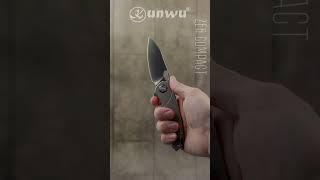 Нож Kunwu Zen compact #edc #knife #everydaycarry #unboxing #blade #обзор #closeup #luxury