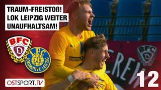 Freistoß-Meisterwerk! Lok weiter unaufhaltsam: BFC Dynamo - Lok Leipzig | Regionalliga Nordost