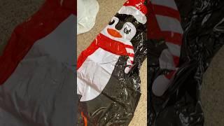 PENGUIN INFLATABLE AT DOLLAR TREE! #christmas #inflatables