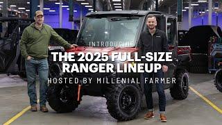 2025 Polaris RANGER Reveal & Walkaround Hosted by Millennial Farmer | Polaris Off Road