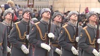 Russians Hold Parade to Celebrate 75th Anniversary of Battle of Stalingrad Victory