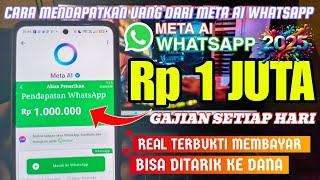 Cara Mendapatkan Uang Dari Meta AI WhatsApp 2025 - Cara Dapat Uang Dari internet 2024