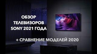 Обзор телевизоров SONY 2021 года + сравнение моделей 2020