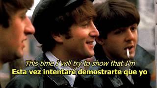 I'll Be Back - The Beatles (LYRICS/LETRA) [Original]