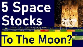 5 Space Stocks - Which One Do I Like Most?  (RKLB SPCE ASTS RDW LUNR)