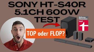 Sony HT-S40R 5.1ch 600W Soundbar Test, Erfahrungen, Review