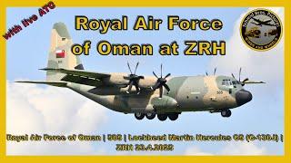 RAFO C130 Hercules landing at Zürich