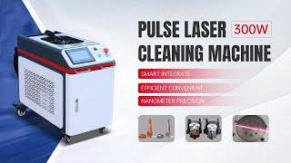 300w Pulse Laser Cleaning Machine - Laser Rust Removal - Metal Removal- Auto Parts Restore