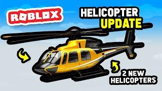 HELICOPTER UPDATE in Cabin Crew Simulator (Roblox)