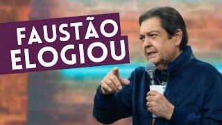 Faustão relembra começo de Tadeu Schmidt: "Caráter extraordinário"