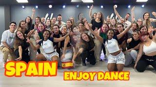 ENJOY-Viral Dance by Angelnyigu/Diamondplatinumz x Jux IN  SPAIN 