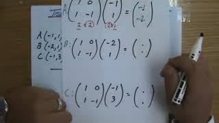 How to do Transformations with Matrices - IGCSE Maths