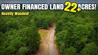 22 Acres of Owner Financed Land for Sale in Arkansas - LONG private driveway & nice timber! ID#WH18