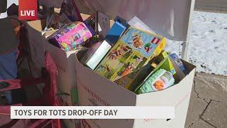 Live at WQAD News 8 Studios: Toys for Tots donation drive continuing to support families in need