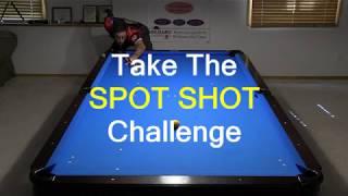 Spot Shot Challenge - Shot Making and Cue Ball Control Drill