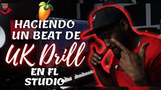 HACIENDO UN BEAT DE DRILL DESDE CERO EN FL STUDIO 20 UK DRILL FL STUDIO TUTORIAL