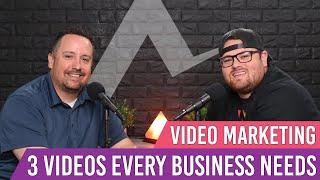 Video Marketing: 3 Videos Every Business Needs