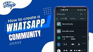 How to create a WhatsApp Community #whatapp #community