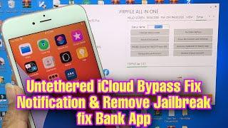 New 2021 ! Untethered iCloud  Bypass IOS 14.4 |  Fix Notifications & Remove Jailbreak Fix Bank App