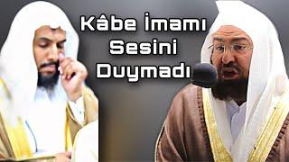 Kabe İmamı Sudeys Düzeltmeyi Duymadı/ Imam of Kaaba Sudais Didn't Hear The Correction/لم يسمع السديس