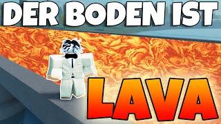 Der BODEN ist LAVA gegen die POLIZEI  NOTRUF HAMBURG CHALLENGE  ROBLOX Deutsch