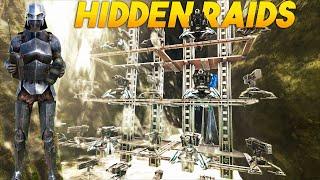 We RAIDED A Hidden Waterfall RATHOLE For HUGE LOOT - ARK