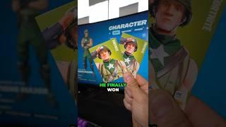 Lil Bro Has This Card In Fortnite!