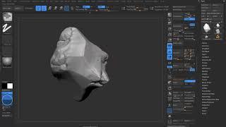 How to create a rock with ZBrush and Designer