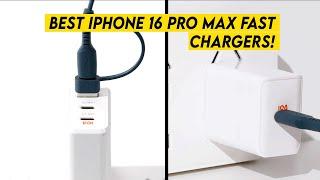 Top 5 Best iPhone 16 Pro Max Super Fast Chargers [2025]   Upto 70% In 30 Mins