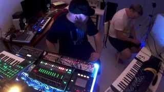 Steve & Ollilab - First Berlin school jam session