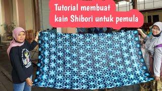 Belajar membuat kain shibori,pelatihan buat pemula