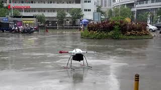 YANGDA YD4-1000S delivery drone payload drop in the rain