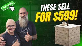 Low cost, High Profit Woodworking Project that sells!