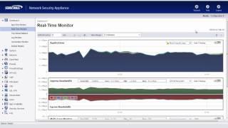 Real-Time Bandwidth Monitoring with a SonicWALL