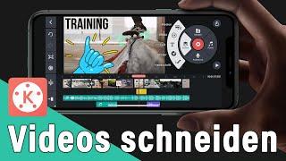 Videobearbeitung am Handy (KineMaster Tutorial für Android & iOS)