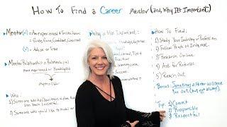 How to Find a Career Mentor and Why It's Important - Project Management Training