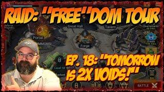 Its a Drama Free Day! (So Far) | "FREE"Dom Tour 2023 EP 18 | RAID: Shadow Legends