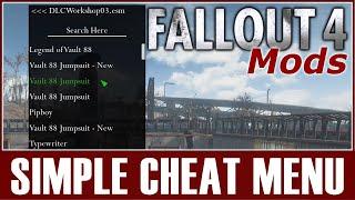 Fallout 4 Mods - Simple Cheat Menu