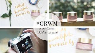 #GRWM at the Clarins #MultiActive event in London | FROCK ME I'M FAMOUS