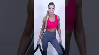 Woman's Workout in Leggings for a Hot Body #shorts
