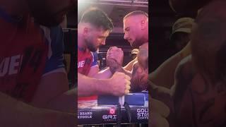 Leonidas vs Prudnik - East vs West 14 #eastvswest #armwrestling