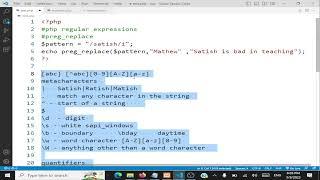 PHP - Regular Expressions - Exercises - Live Class Demonstration