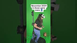 1 year later! Vr treadmill to lose weight! #vrtreadmill #vr #vrworkout #gaming  #questcreatorpartner