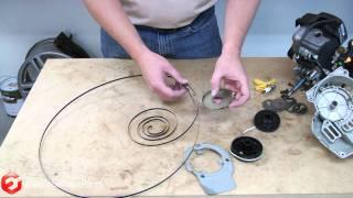 How to Rewind a Recoil Starter Spring--A Quick Fix