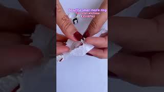 New beautiful designer silver rings with 70% off ️#youtubeshorts #shortsviral #love