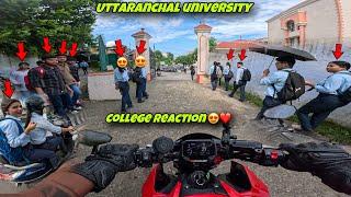 First Day in College With My Kawasaki z900 | Public Reaction on Superbike