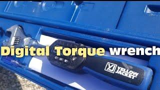 HVAC - Yellow Jacket Digital Torque Wrench Demo/Review